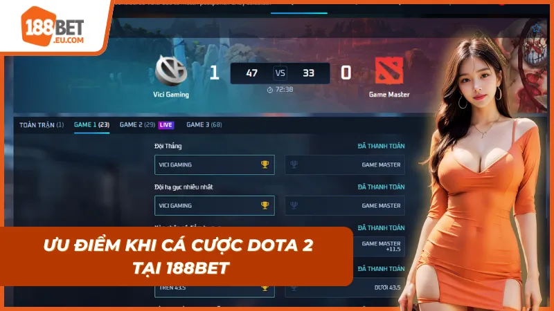 Trang chủ 188BET – trung tâm cá cược Esport uy tín