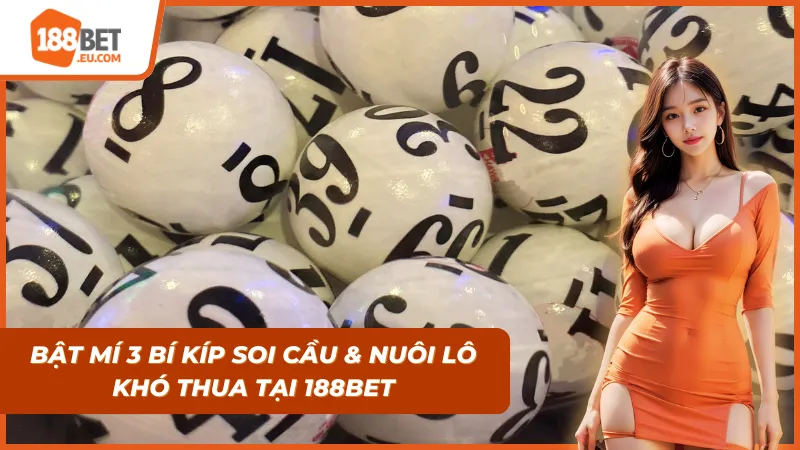 Mẹo soi cầu và cách nuôi lô tại Xổ số 188Bet